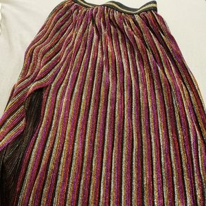 Topshop Sparkling Midi Skirt